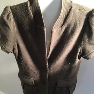 BCBGMaxAzria Brown Over Jacket